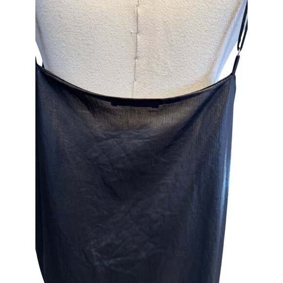 2/$30 ZARA W&B Large Collection Sheer Black Slip Dress - Picture 9 of 14